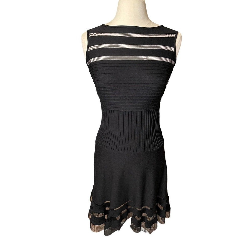 Tadashi Shoji Black Dress Size XS Style 6L799M Formal Party Dance